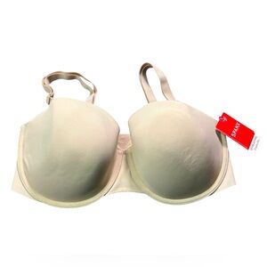 SPANX Up for Anything champagne beige 32DD underwire strapless convertible bra